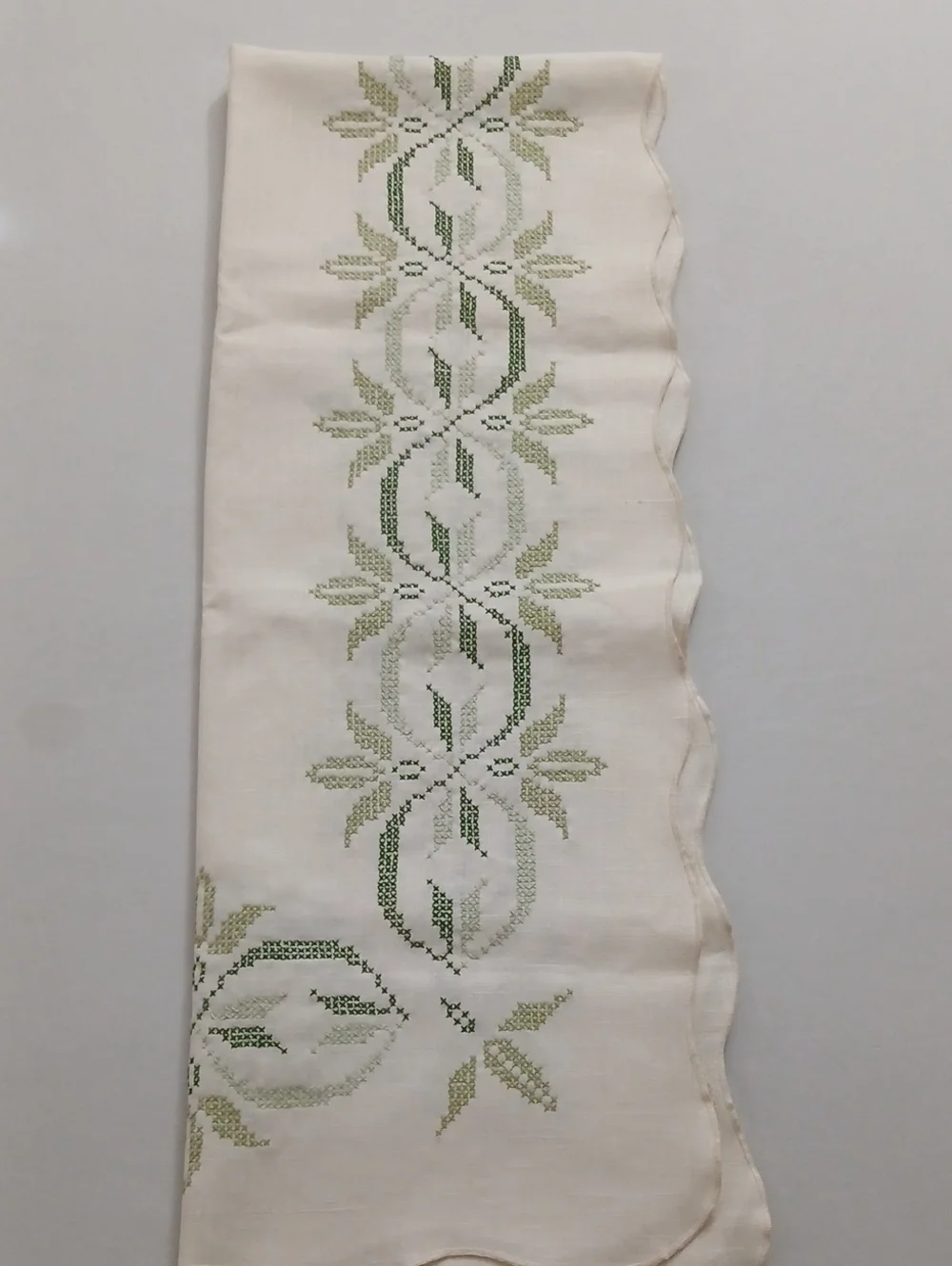 Handmade Needlepoint Tablecloth